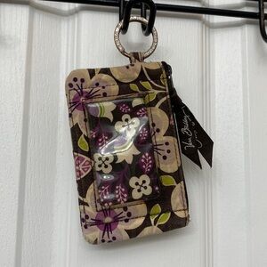 Vera Bradley ID Wallet Coin Purse
